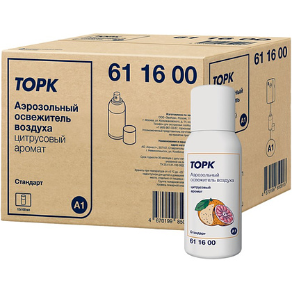 Освежитель воздуха Tork, цитрусовый аромат, 100 мл , A1 - 3