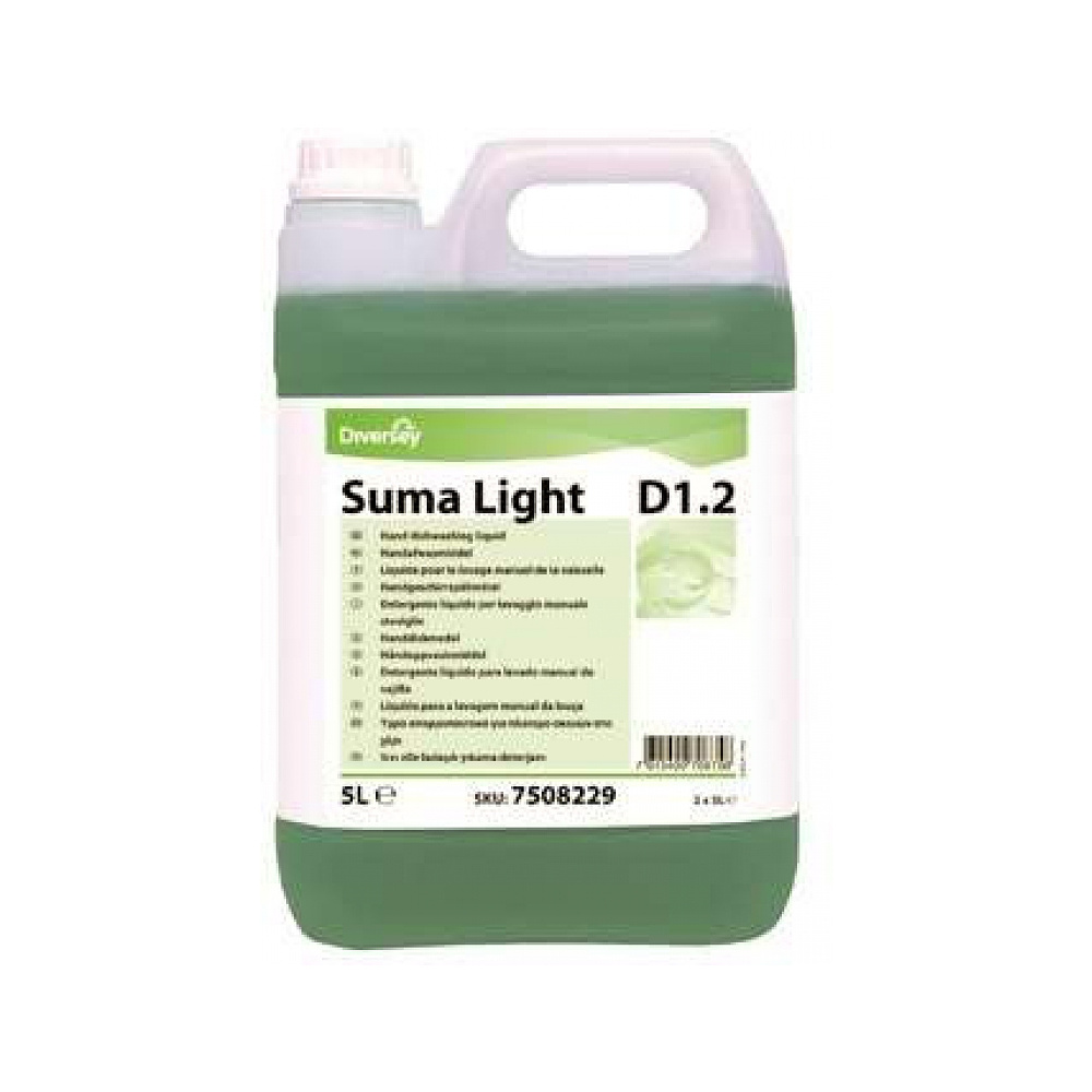 Средство для мытья посуды "Suma Light D1.2", 5 л