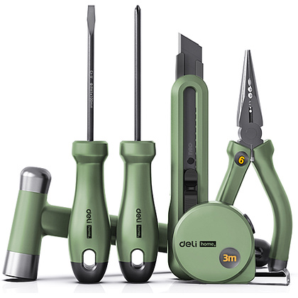 Набор ручного инструмента Deli HS HT0006L, 6 предметов, бокс - 2