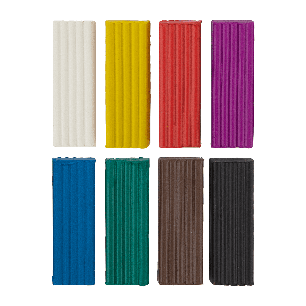 Пластилин "Цветик", 8 цветов  - 4