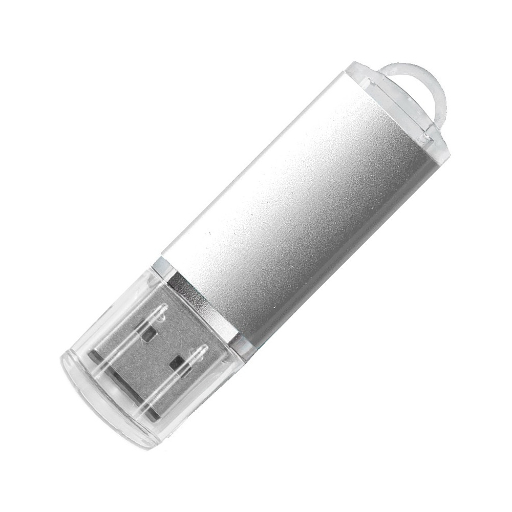 Карта памяти USB Flash 2.0 "Assorti", 16 Gb, серебристый