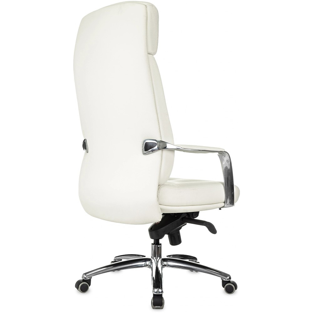 Кресло для руководителя Бюрократ DAO, кожа, белый - 5