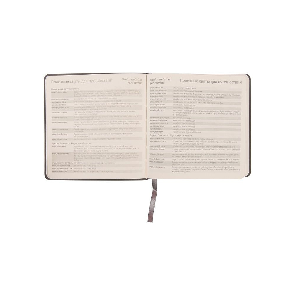 Ежедневник недатированный "Scotty", A5, 150х150 мм, 272 страницы, серый - 3