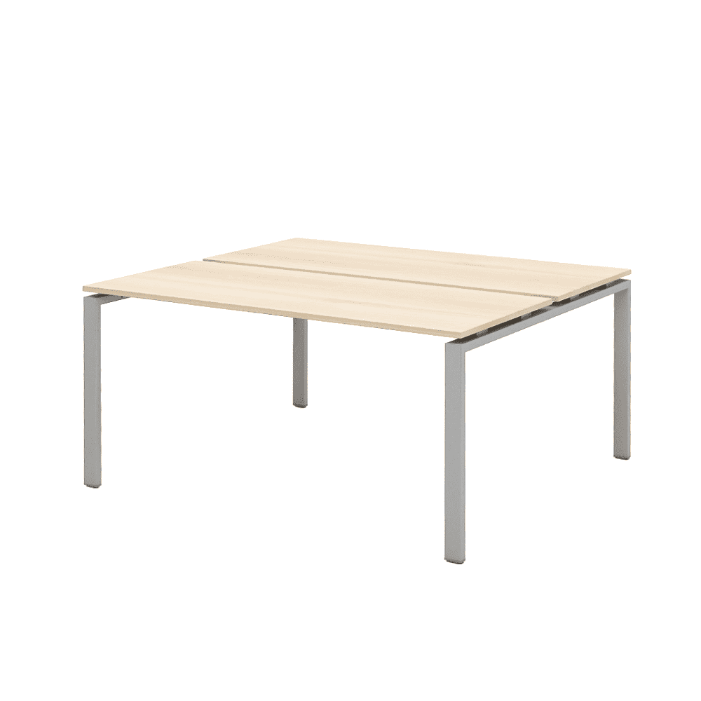 Коллекция Титан Бенч-система на 2 рабочих места ТН314ТР-1х2+ТН314К-22, 1400х1450х742