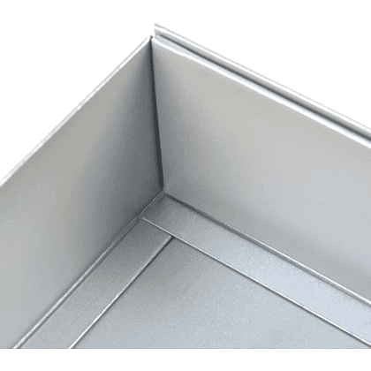 Коробка картонная, 220х160х95 мм, серебро - 7