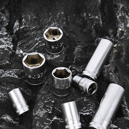 Набор инструмента 1/2" Deli RS EDQ43062, 62 шт. - 7