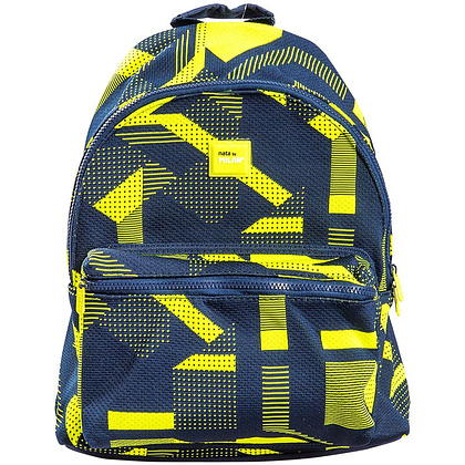 Рюкзак молодежный "Knit", 42x30x16 см, серый, желтый - 2