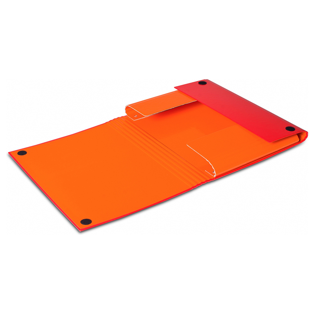 Папка на липучках "Duo Colours", А4, ассорти - 8