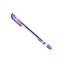 Ручка гелевая "My-Gel Standard", 0.5 мм, прозрачный, стерж. фиолетовый