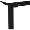 Стол с электроприводом WellDesk Basic 1300x675х18 черный/дуб термо черно-коричневый (9191456+9178193) - 4