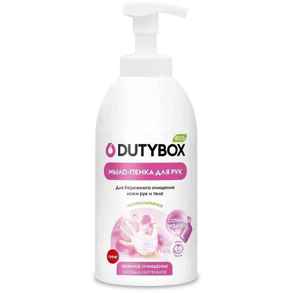 Мыло-пена Dutybox Bubble gum, экологичное, 500 мл