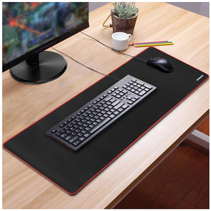 Коврик для мыши "Black Titan XL", 800х300х3 мм, ткань, черный - 7