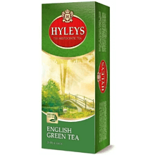 Чай "Hyleys" Английский, 25 пакетиков x2 г, зеленый