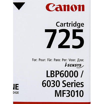 Картридж Canon "725", 1600 стр, черный - 2