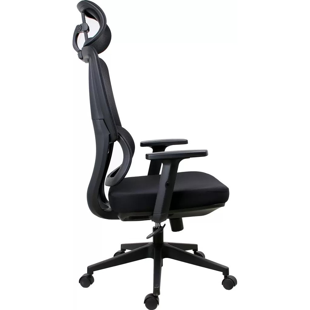 Кресло компьютерное EVERPROF Work, сетка, черный, пластик - 3