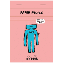 Блокнот "Paper people", розовый