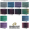 Набор красок акварельных "Rembrandt", 12 специальных цветов, кюветы - 2