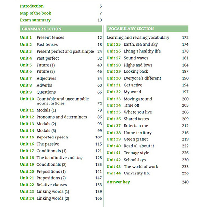 Книга "Grammar and Vocabulary for First and First for Schools Book with Answers and Audio", Barbara T. - 2