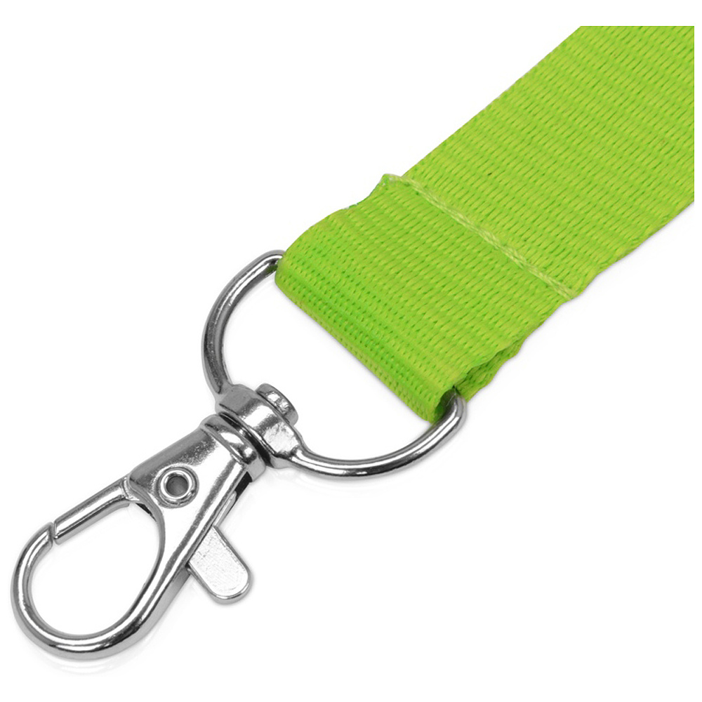 Тесьма с карабином для бейджа "839122", зеленое яблоко - 2