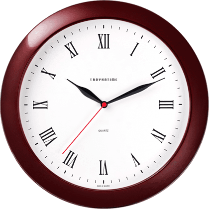 Часы настенные "963643", бордовый