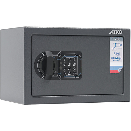 Сейф мебельный AIKO Т-200 EL, 200x310x200 мм - 2