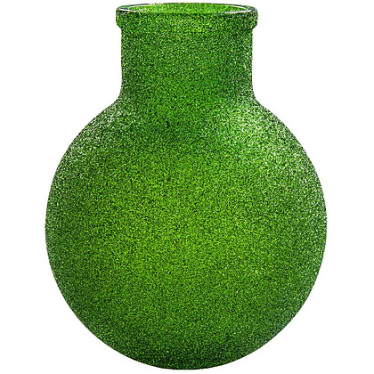 Бутыль декоративная "5126F1004 Aran", стекло, зеленый