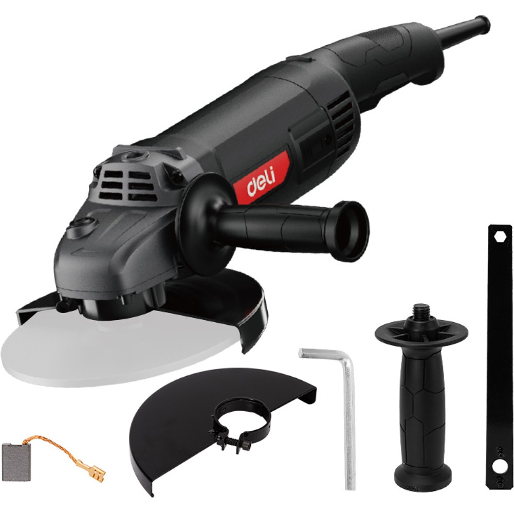 Угловая шлифмашина Deli RS EDE-JM230-1E 2200 Вт, 230 мм