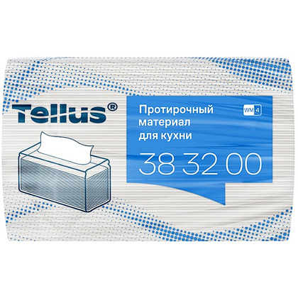 Протирочный материал нетканый Tellus, для кухни, 1 слой, 75 листов, WM4 - 5