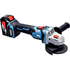 Угловая шлифмашина DongCheng DCSM04-125 (TYPE EM), 125 мм, 2 АКБ, 4 Ач, З/У 2 А - 5