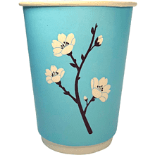 Стакан картонный 300 мл, 20 шт, 2 слоя