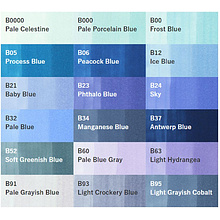 Маркер перманентный "Copic Sketch", B-37 синий антверпен