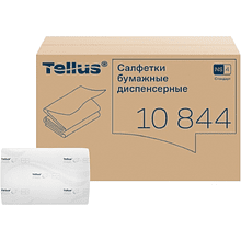 Салфетки Tellus Стандарт NS4, для диспенсера, 200 листов, 2 слоя, белый
