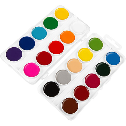 Краски акварельные "Мультики", 20 цветов, ассорти - 2