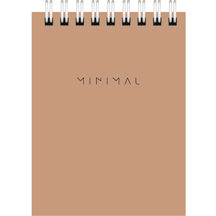 Блокнот "Minimal Classic", А7, 40 листов, клетка, ассорти - 2