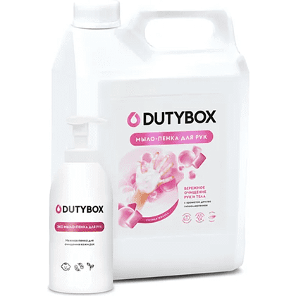 Мыло-пена Dutybox Bubble gum, экологичное, 5 л (+ ёмкость)