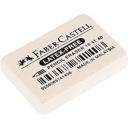 Ластик Faber-Castell "TK 7041-40", 1 шт, белый