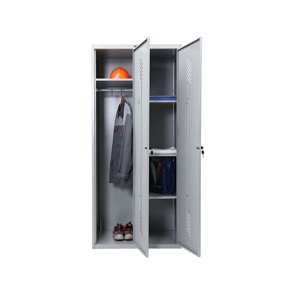 Шкаф гардеробный для одежды LS-21-80 U (доп полки) 1830x800x500