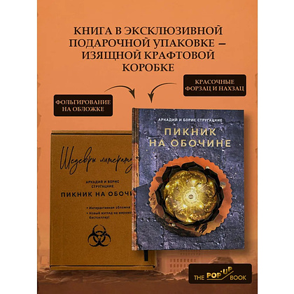 Книга "THE POP-UP BOOK. Шедевры литературы. Пикник на обочине", Аркадий Стругацкий, Борис Стругацкий - 5