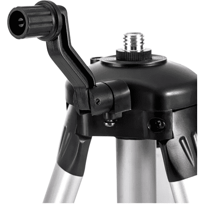 Штатив для лазерного уровня "Deli", 0,4-1,2 м., черный - 2