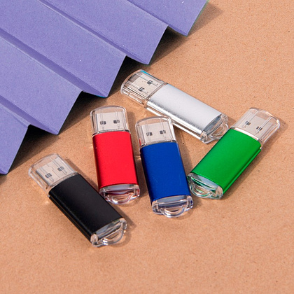 Карта памяти USB Flash 2.0 "Assorti", 16 Gb, серебристый - 5