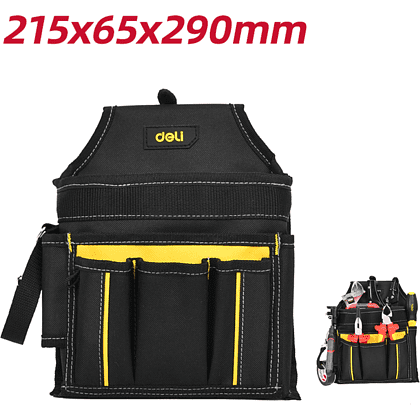 Сумка поясная Deli YS DLP08, для инструмента, 6 карманов - 6