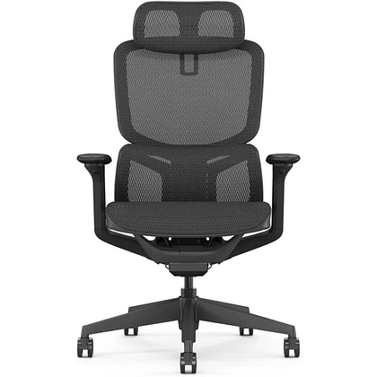 Кресло компьютерное SitZone E-JX-001А, сетка, пластик, черный - 2