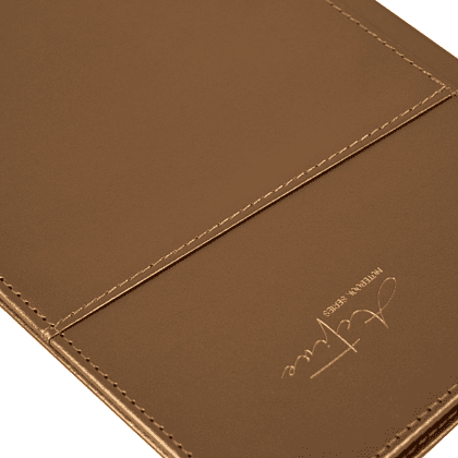 Блокнот "3223-10", А5, 80 листов, линейка, темно-коричневый, -50% - 3