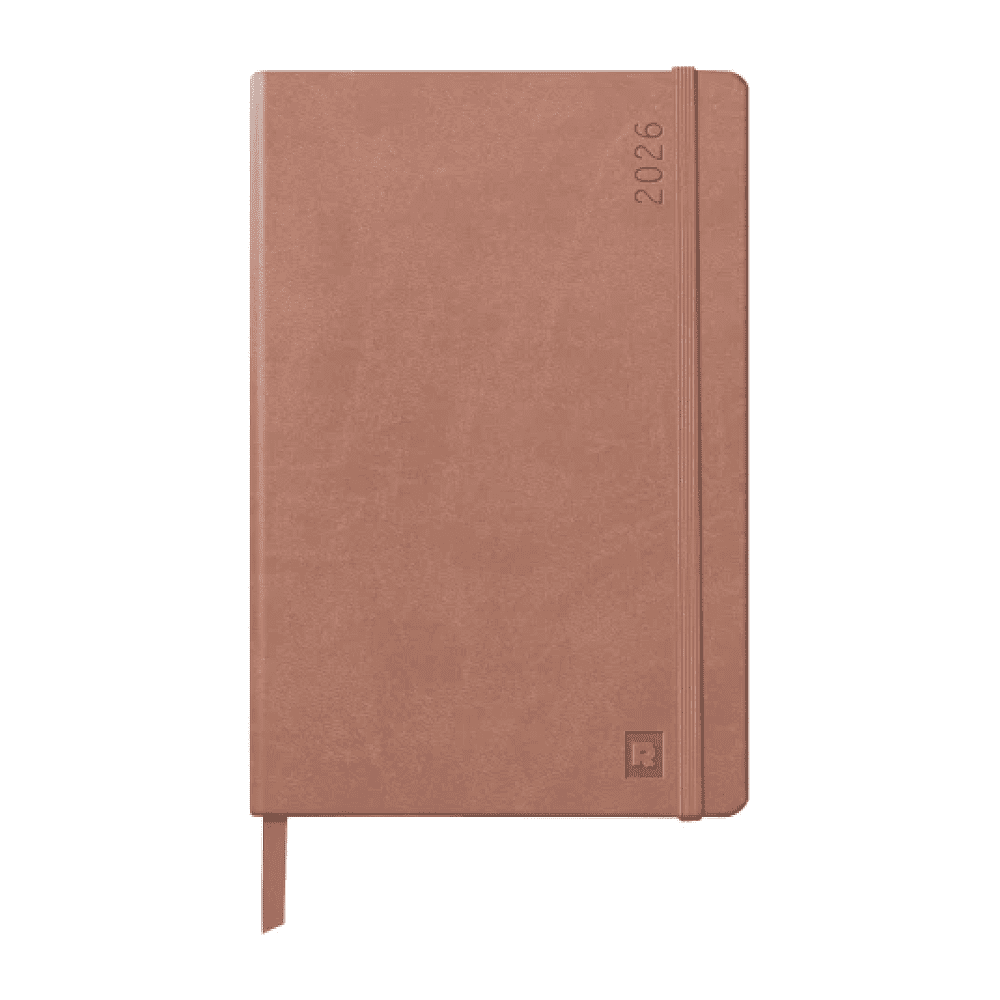 Еженедельник датированный "Rhodia", 80 листов, нежно-розовый, 2026