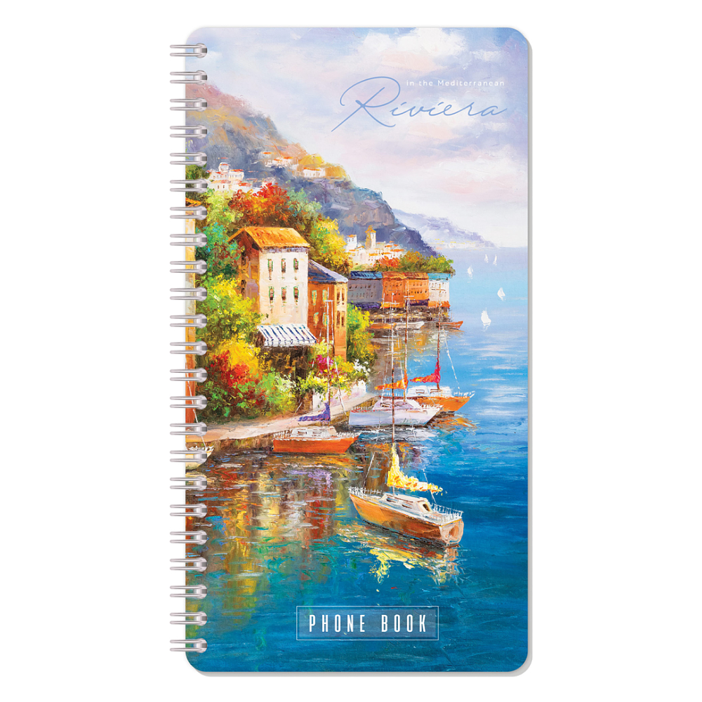 Книга алфавитная "Живопись. Riviera", А5, 80 листов