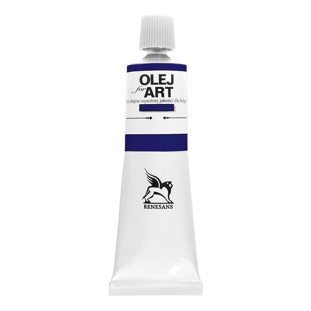 Краски масляные Renesans "Oils for art", 29 голубой фц, 60 мл, туба