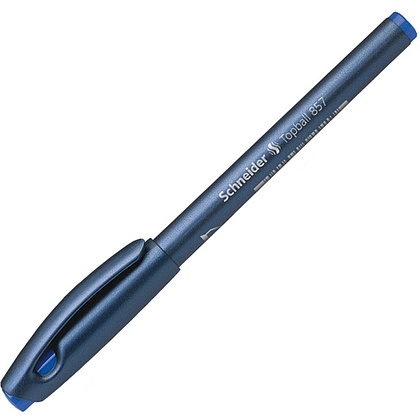 Ручка капиллярная "TopBall 857", 0.6 мм, синий