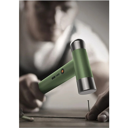 Молоток Deli HS EHT7008C, 0,25 кг, Soft Touch, оранжевый - 11