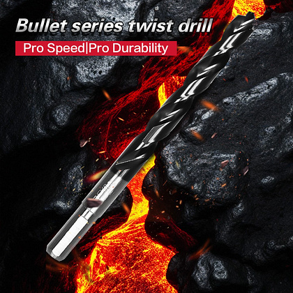 Сверло по металлу Deli RS EDH-MHZ045-E4, 4.5 мм, DIN 338, HSS-TiN - 5