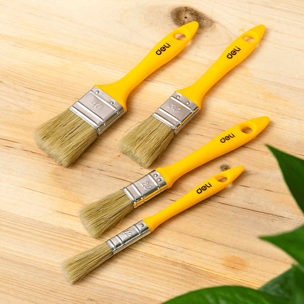 Кисть малярная Deli YS EDL509136, плоская, 2.4"-60 мм, смешанная щетина - 4